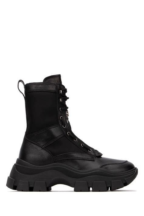 black prada boots mens|prada black chunky combat boots.